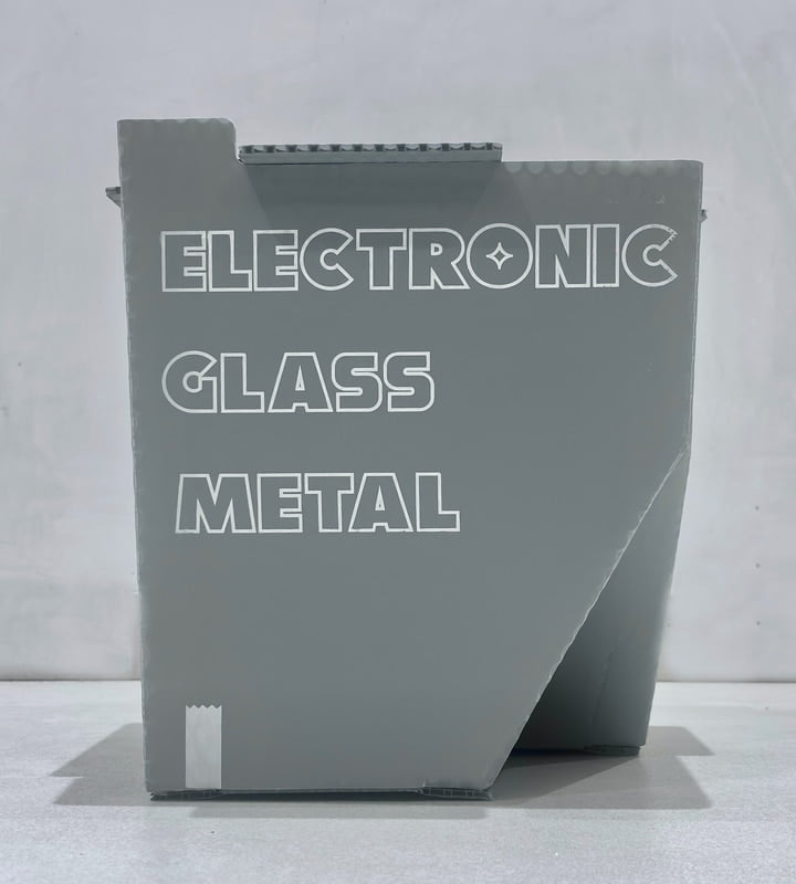 Glass/Metal/Electronics Bin Glass/Metal/Electronics Bin