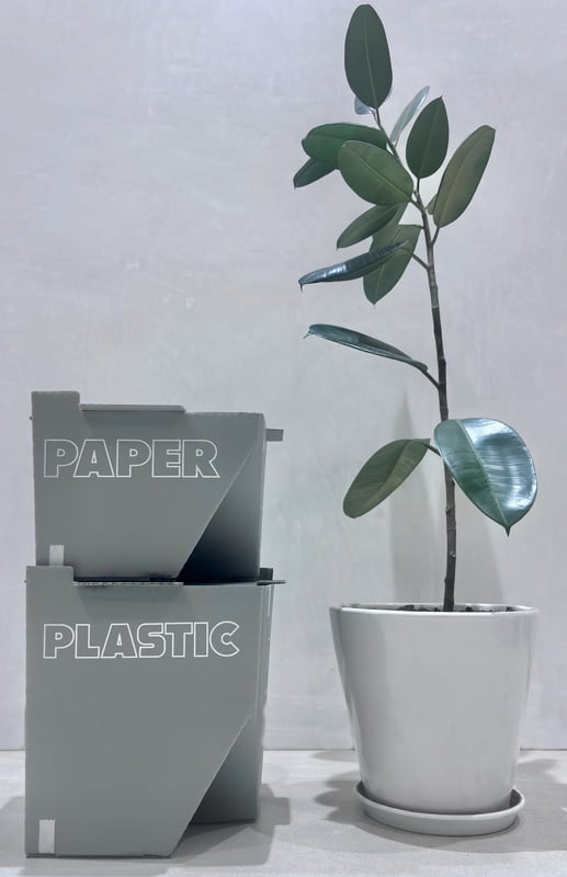 Paper and Plastic Bin Paper and Plastic Bin